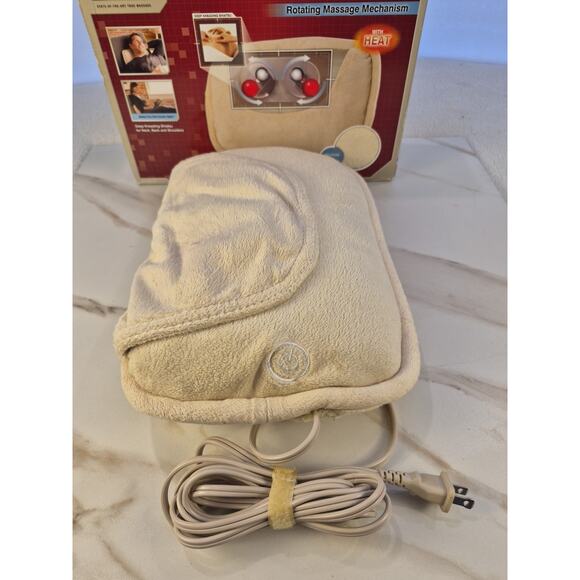 Homedics Shiatsu Rotating Massager Pillow Model SP-10H Heated - Picture 8 of 12